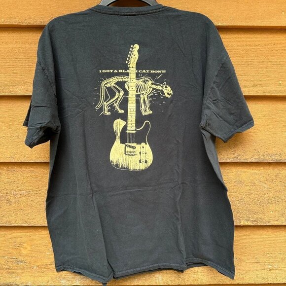 Fender Guitar House of Blue 'I Got a Black Cat BoneY2K T-Shirt Size XL - Picture 8 of 12